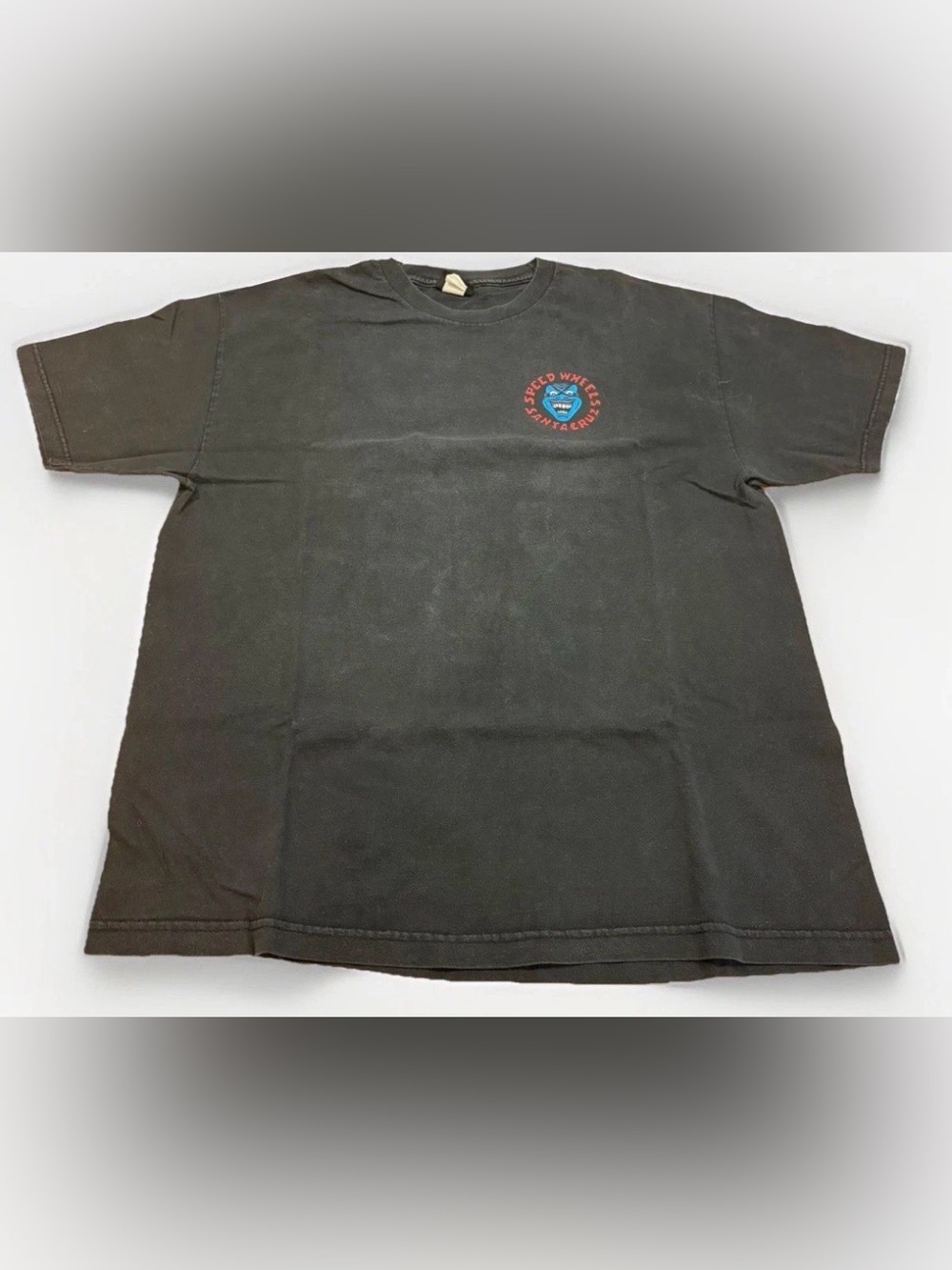 Y2K Santa Cruz T-Shirt Screaming Hand NHS Size XL Skateboard Faded Vintage